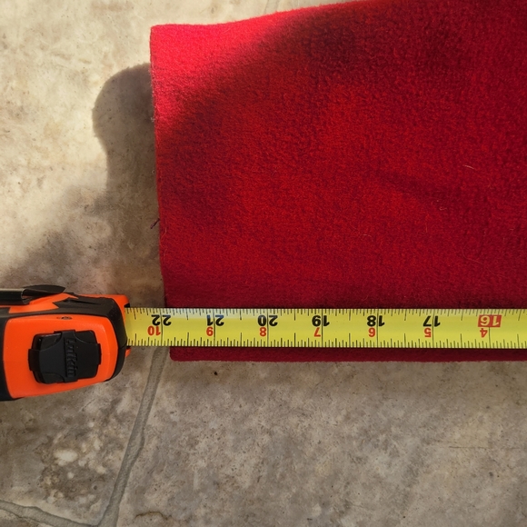 Forcaster Of Boston Womens Red Button Up Long Pea Coat Size 5/6 - Picture 8 of 11